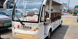 【广东】14座观光车正式交付广大商贸城