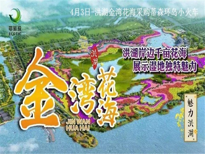 鄂旅投-洪湖金湾花海采购蒂森轨道观光小火车！